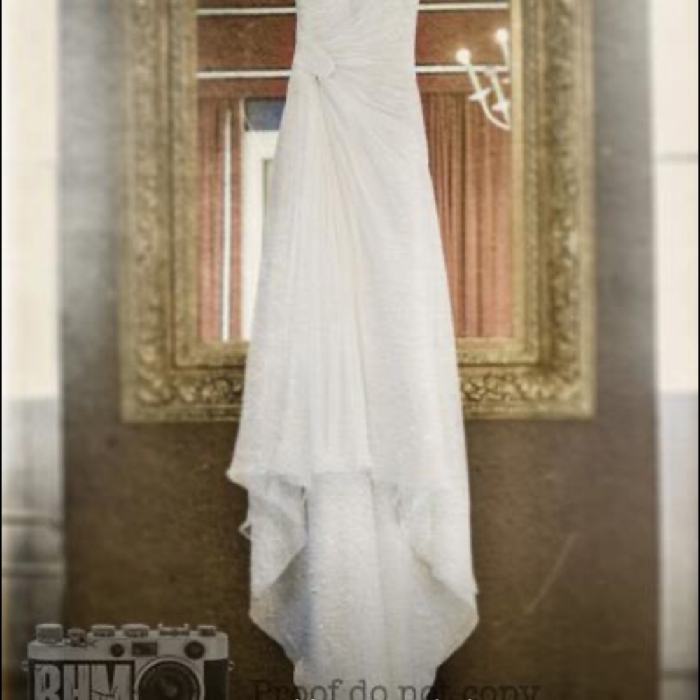 Kleinfeld wedding dress.